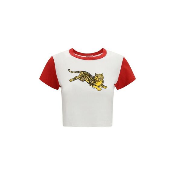 Kenzo Tops - Kenzo White Cotton Women's Sportswear